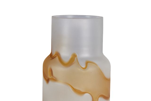 Olivera Orange Large Vase