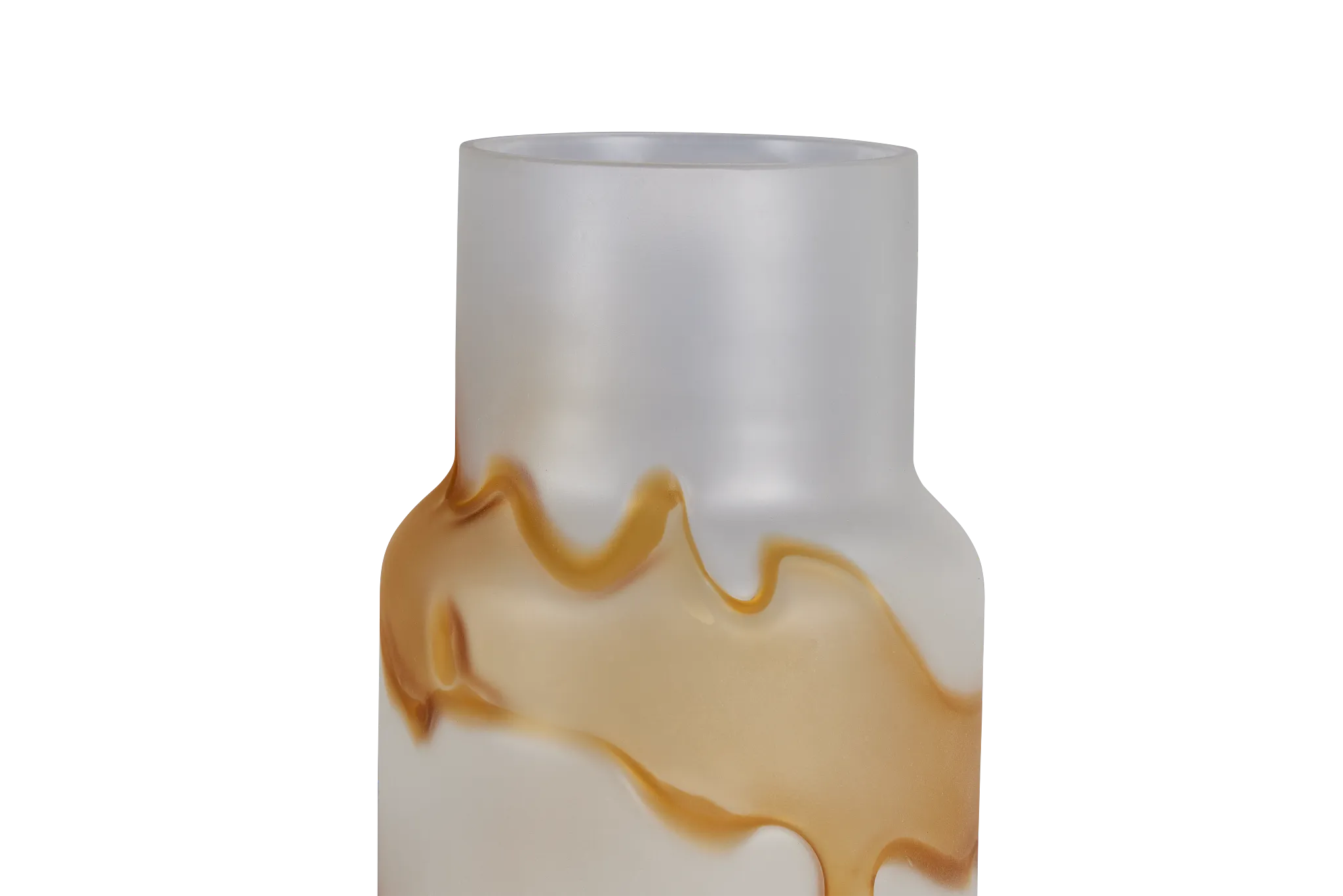 Olivera Orange Large Vase