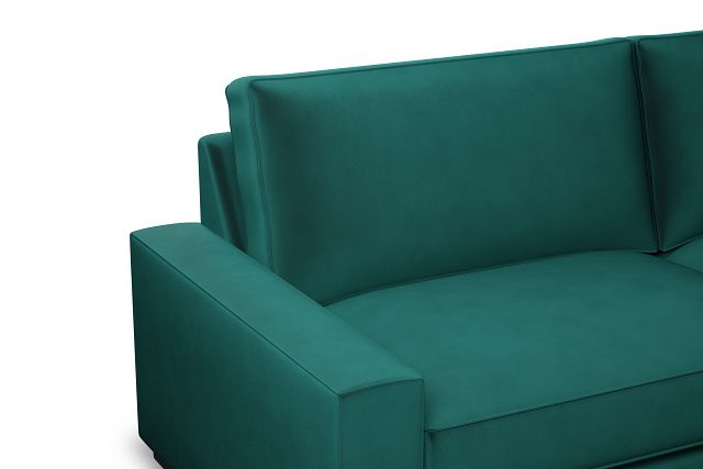 Edgewater Joya Green 96" Sofa W/ 2 Cushions