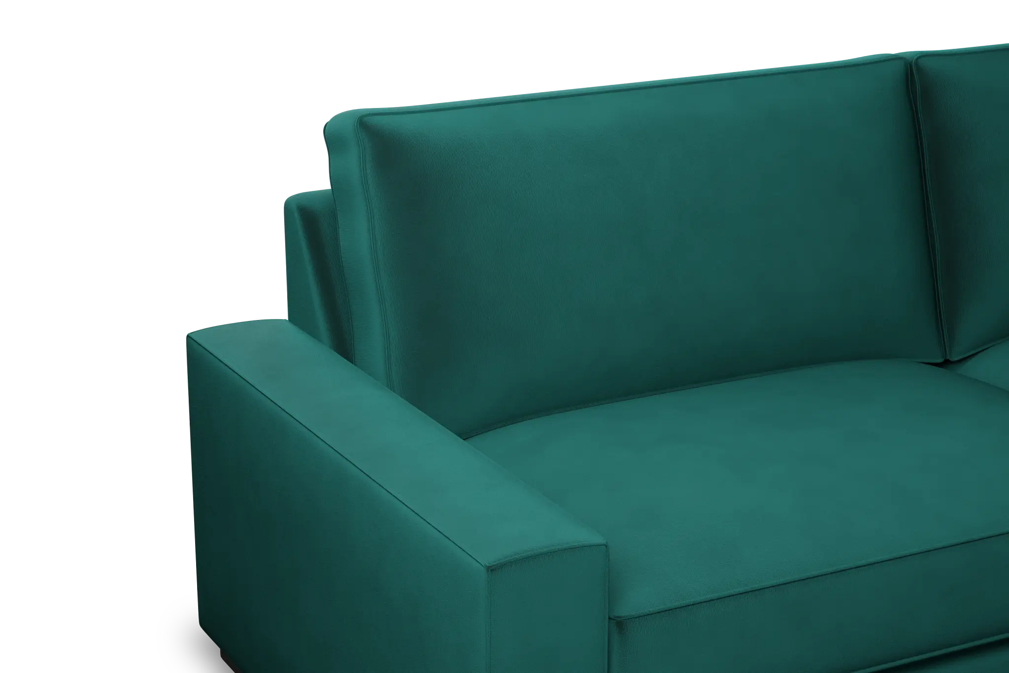 Edgewater Joya Green 96" Sofa W/ 2 Cushions Edgewater Joya Green 96" Sofa W/ 2 Cushions