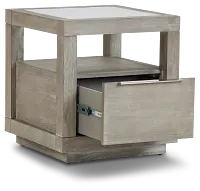 Madden Light Tone End Table