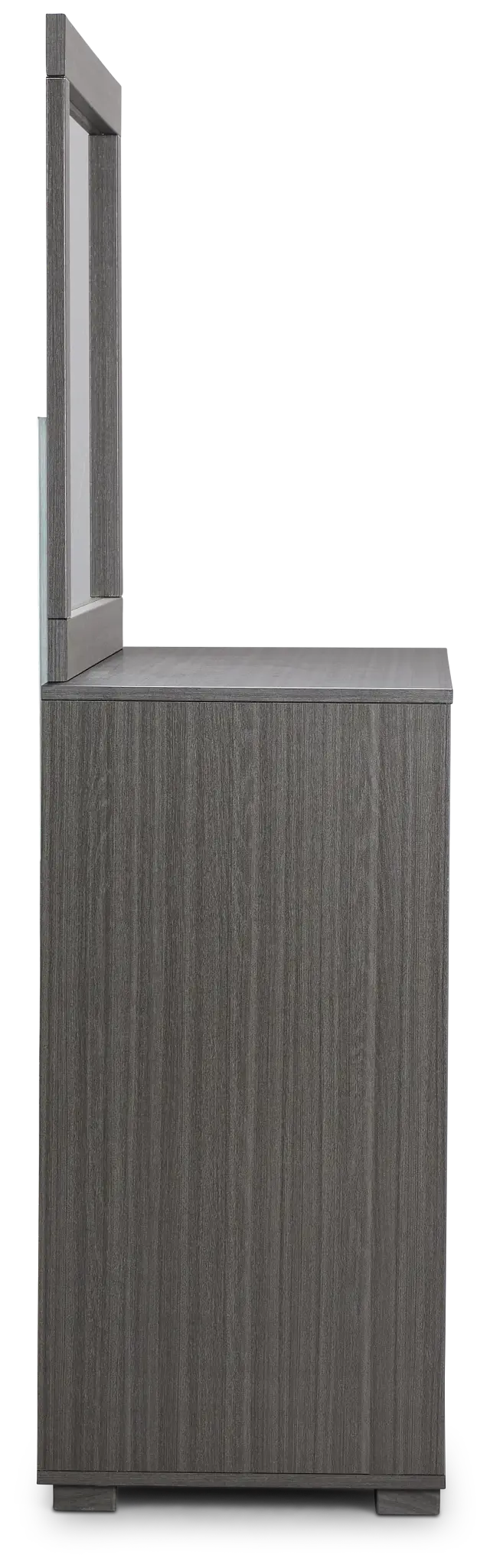 Everett Gray Dresser & Mirror Everett Gray Dresser & Mirror