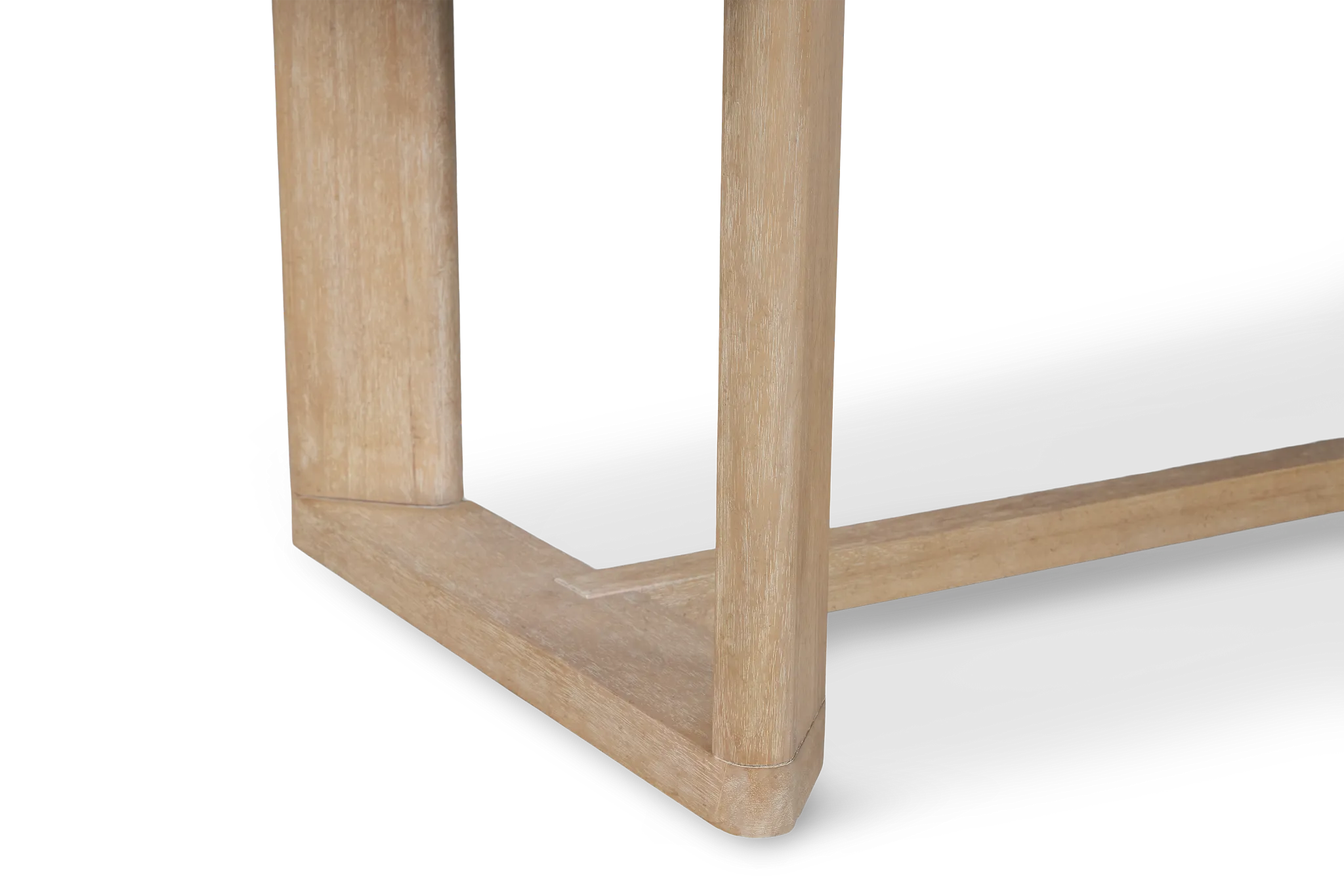 Alton Light Tone Rect Trestle Table