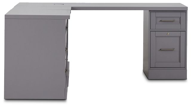 Newport Gray L Desk