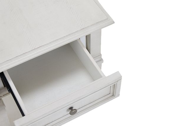 Sonoma Ivory Rectangular End Table