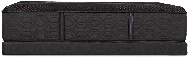 Beautyrest Black Series Two Plush Tight Top Low-profile Mattress Set
