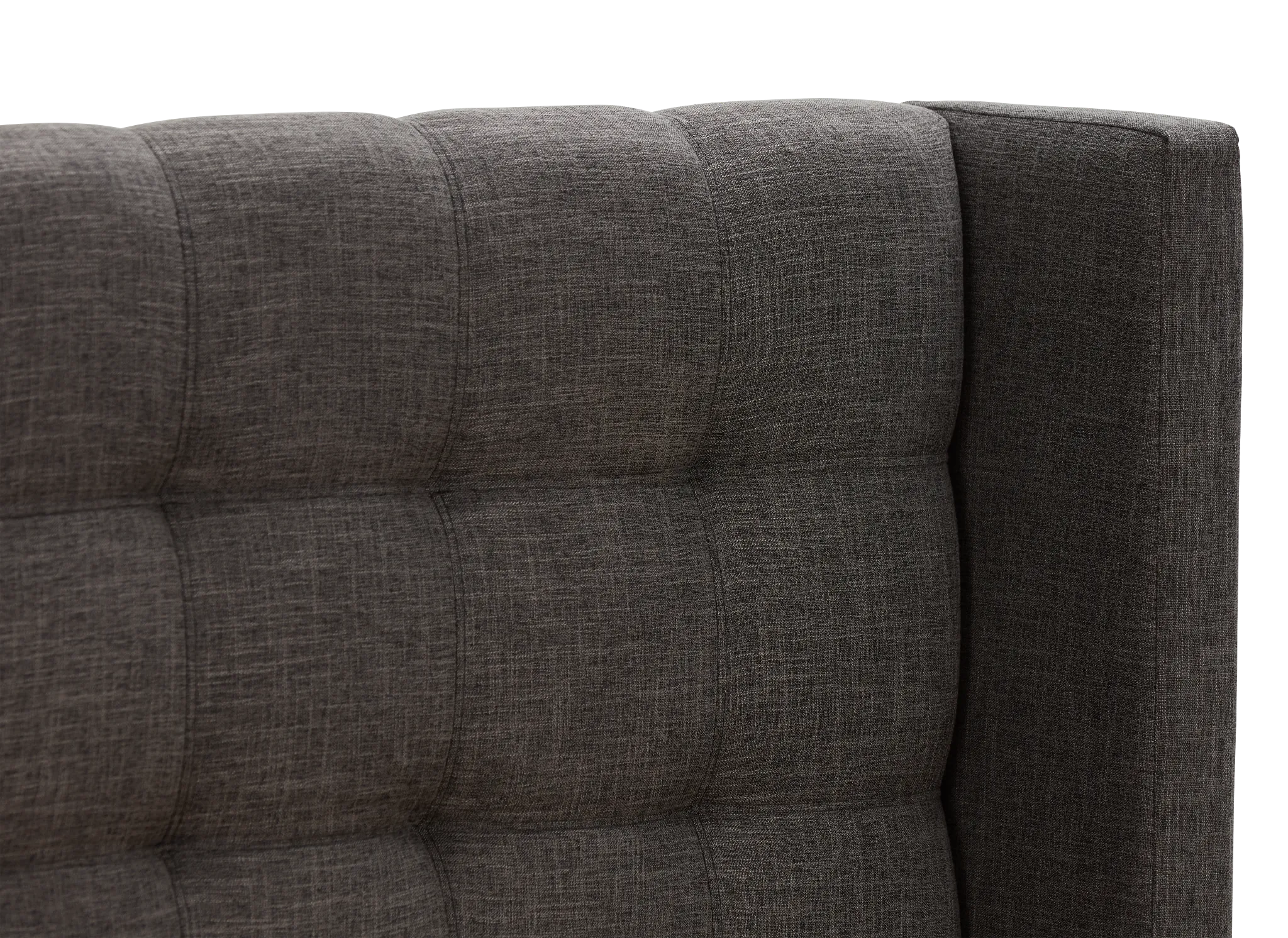 Chatham Dark Gray Low Platform Storage Bed