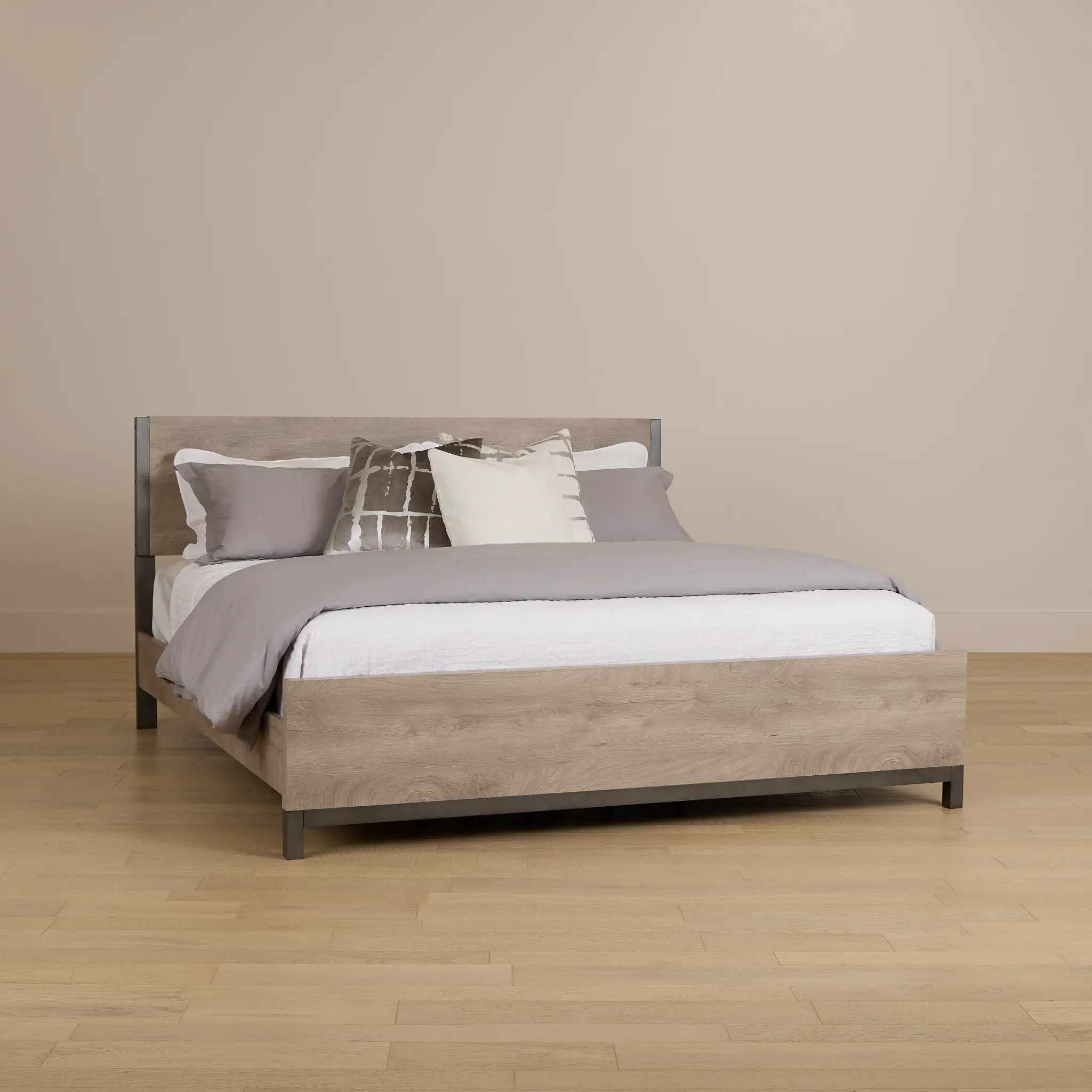 Evanston Gray Panel Bed Evanston Gray Panel Bed