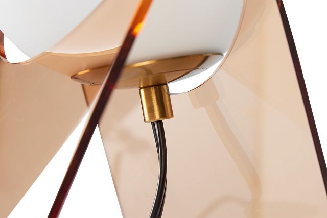 Cleona Orange Table Lamp