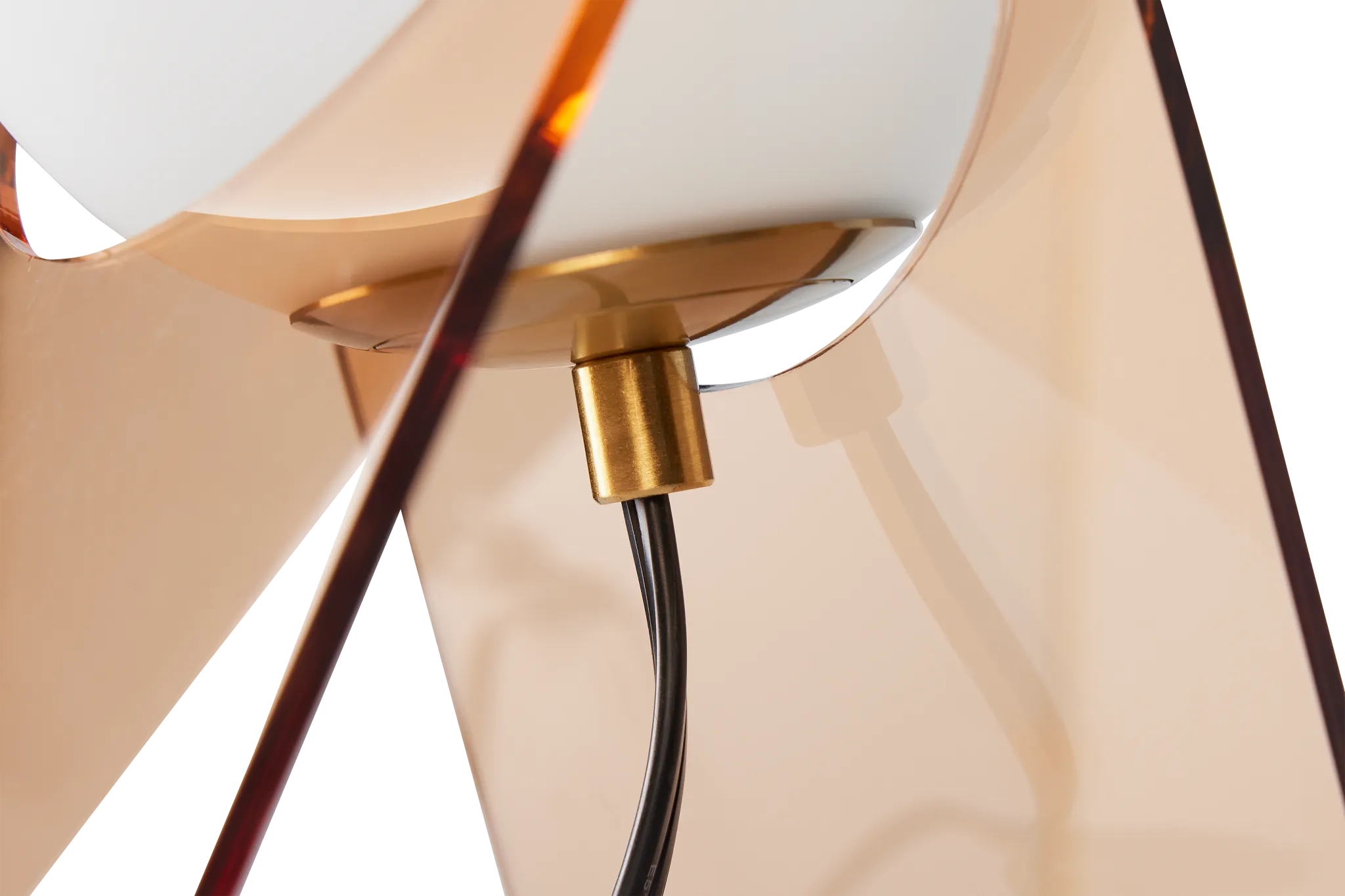 Cleona Orange Table Lamp