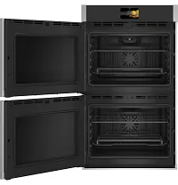 Ge Profile 700 Series Stainless Steel Lt Hinge Double Electric Oven