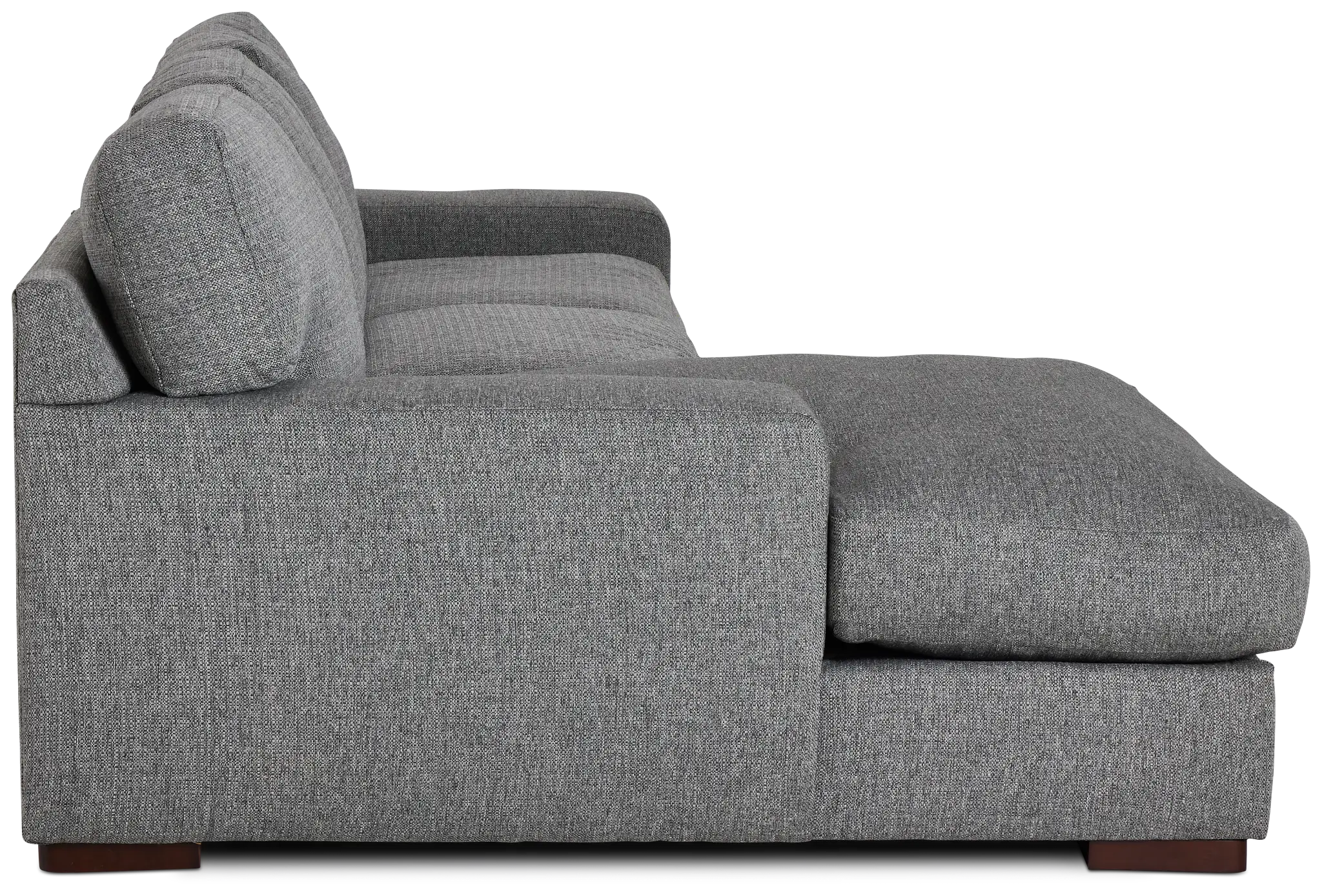 Veronica Dark Gray Down Left Chaise Sectional Veronica Dark Gray Down Left Chaise Sectional