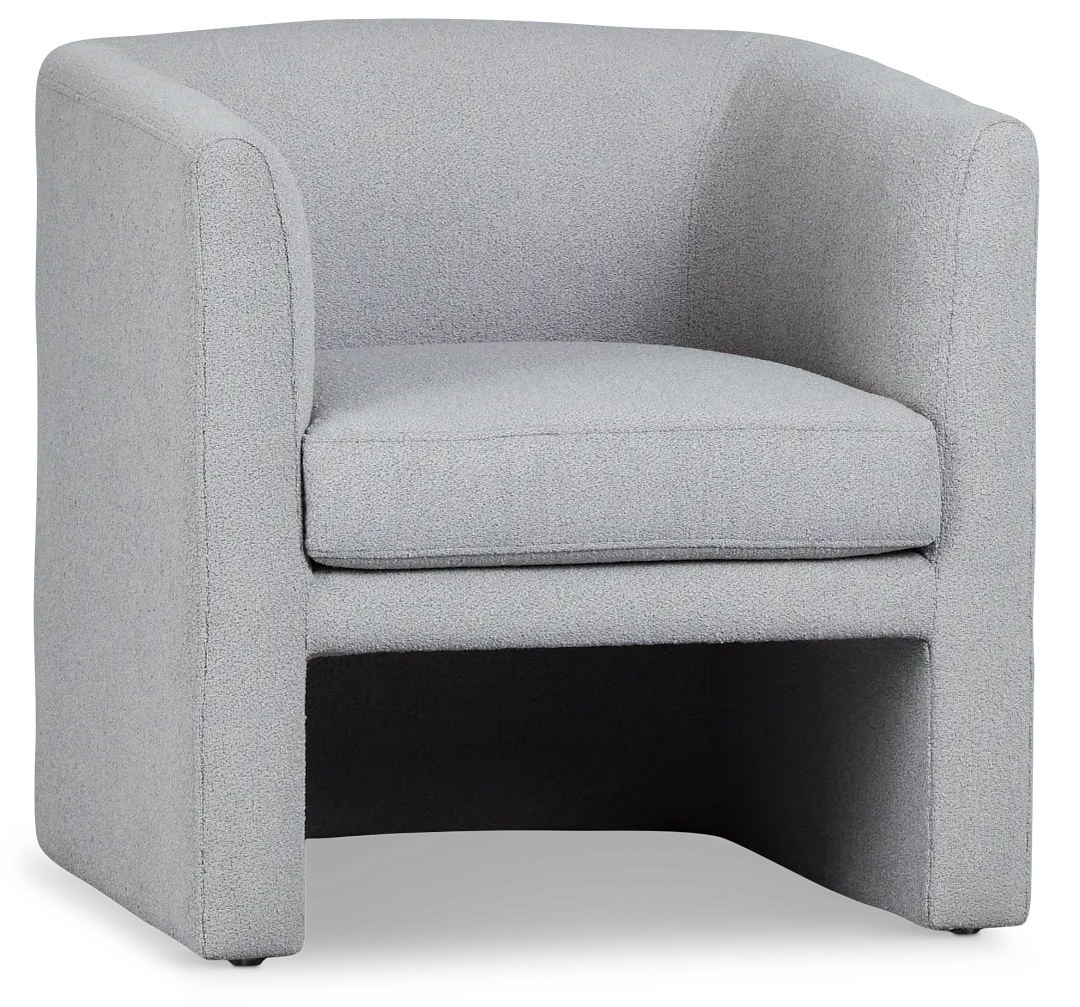 Kalid Gray Accent Chair