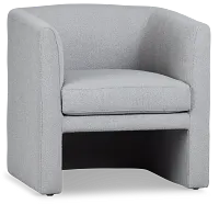 Kalid Gray Accent Chair