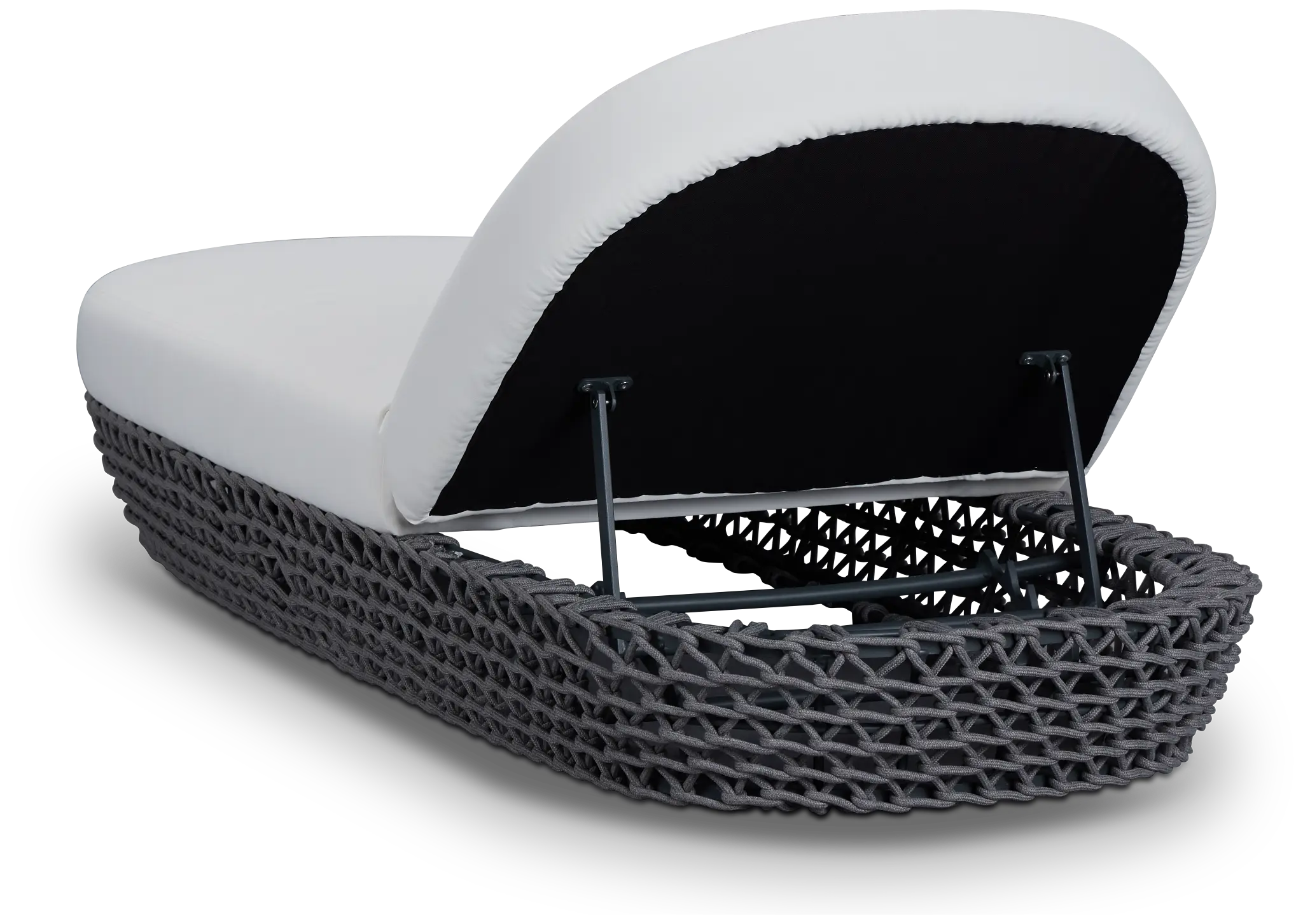 Fiji White Rope Chaise Fiji White Rope Chaise