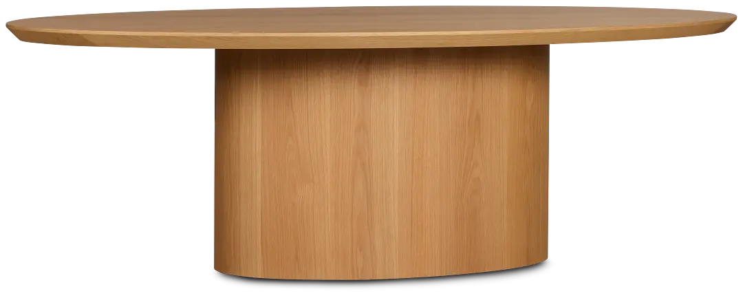 Nomad Light Tone 94" Oval Table Nomad Light Tone 94" Oval Table