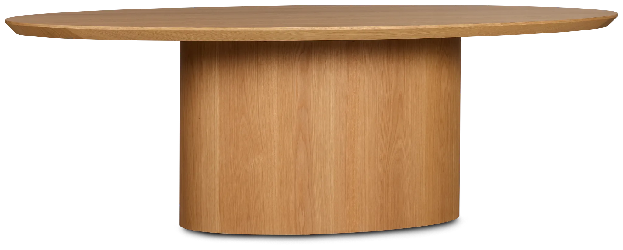 Nomad Light Tone 94" Oval Table