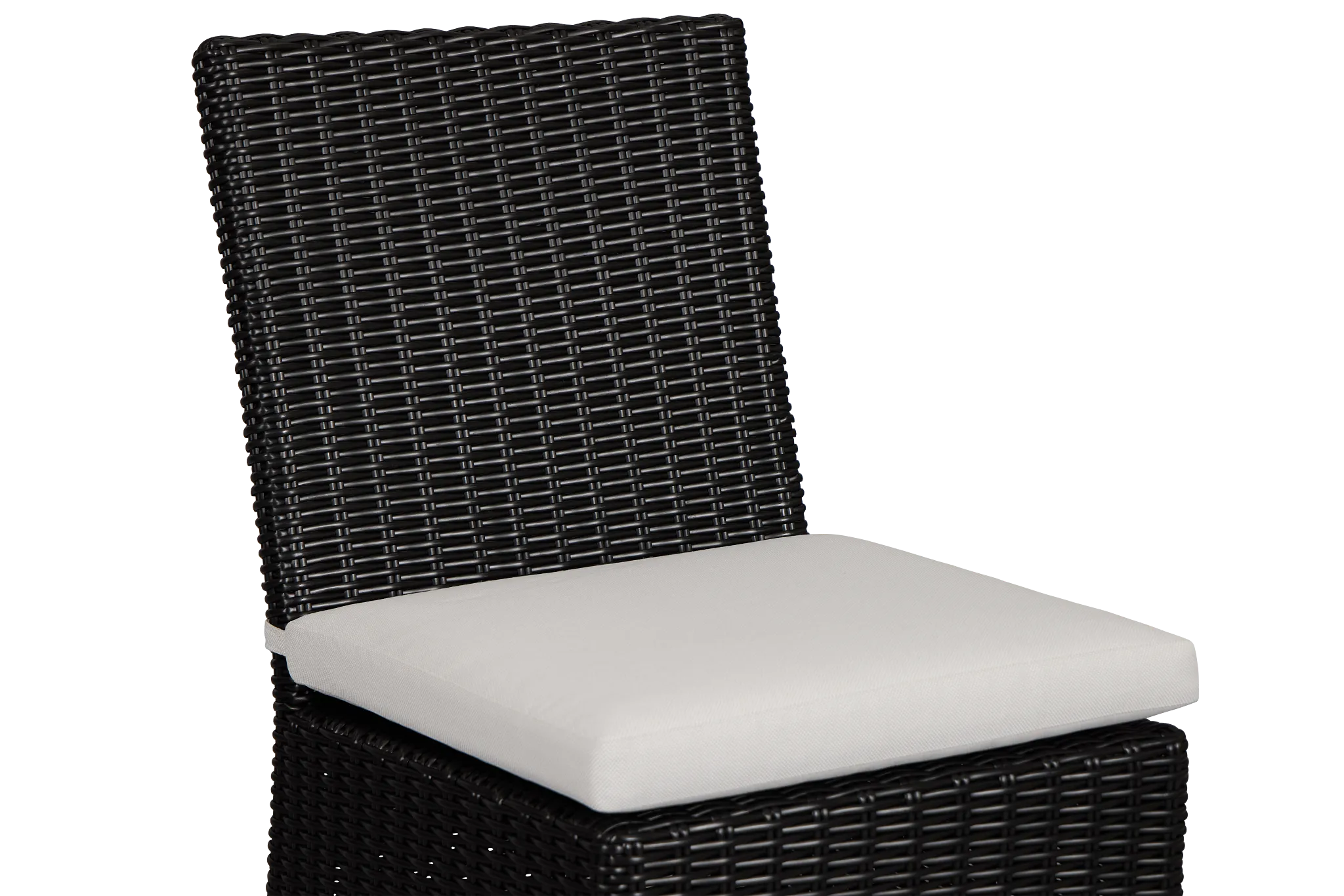 Montecito Black Cushioned Side Chair