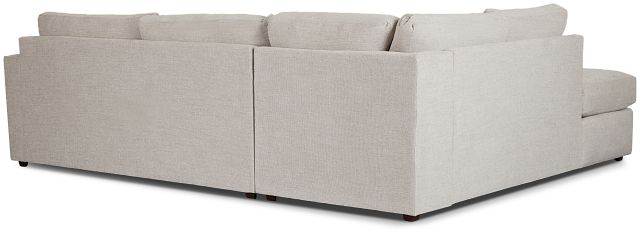 Davis Gray Micro Left Bumper Sectional