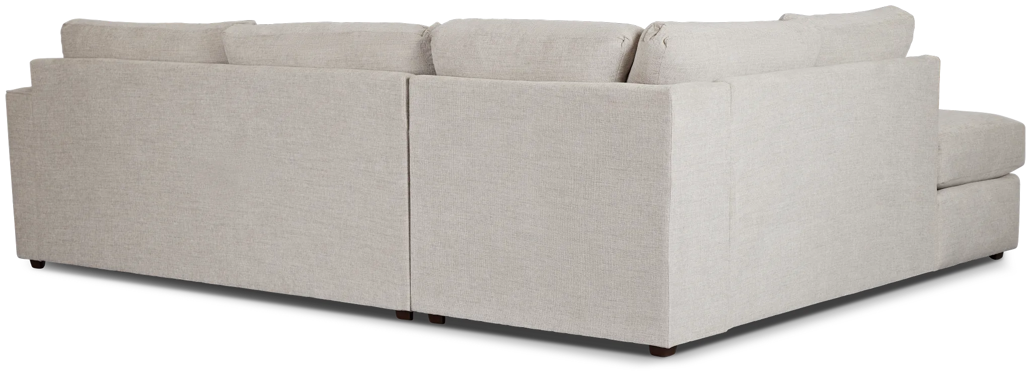 Davis Gray Micro Left Bumper Sectional