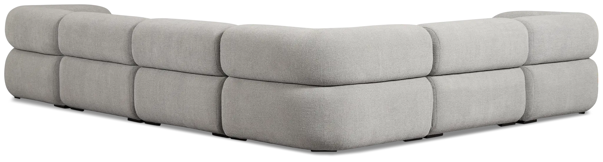 Celeste Light Gray Fabric 7-piece Chaise Sectional Celeste Light Gray Fabric 7-piece Chaise Sectional