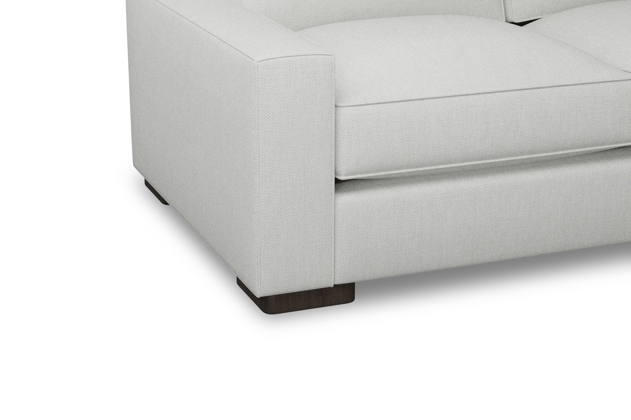 Edgewater Revenue White Large Right Chaise Sectional
