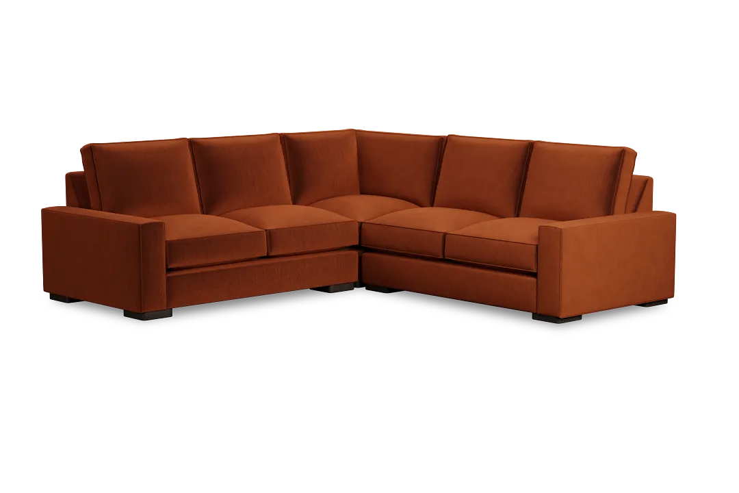 Edgewater Joya Orange Small Two-arm Sectional