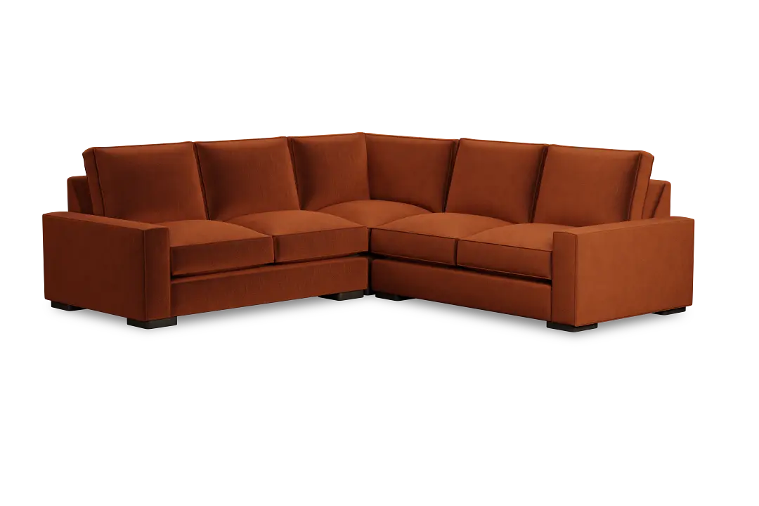 Edgewater Joya Orange Small Two-arm Sectional Edgewater Joya Orange Small Two-arm Sectional