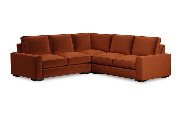 Edgewater Joya Orange Small Two-arm Sectional