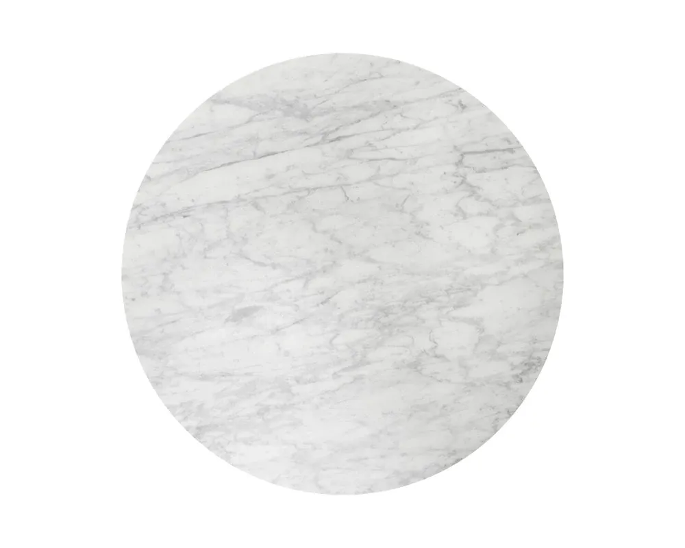 Delta Gold Marble Round Table