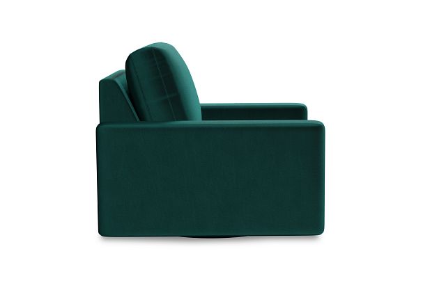 Edgewater Joya Green Swivel Chair