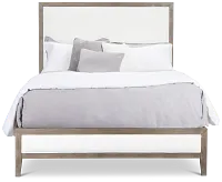 Alden Gray Uph Platform Bed