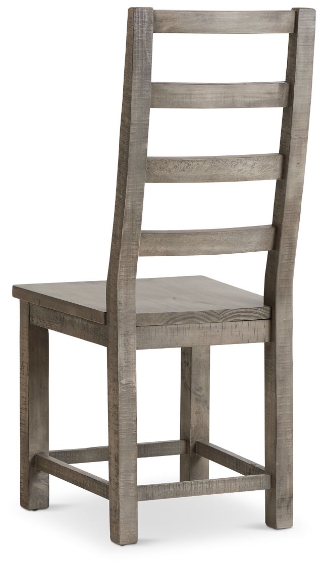 Seattle Gray Wood Side Chair