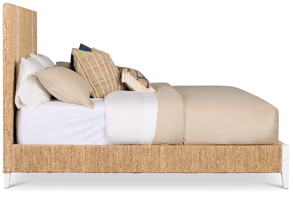 Nantucket Light Tone Woven Panel Bed, King (3)