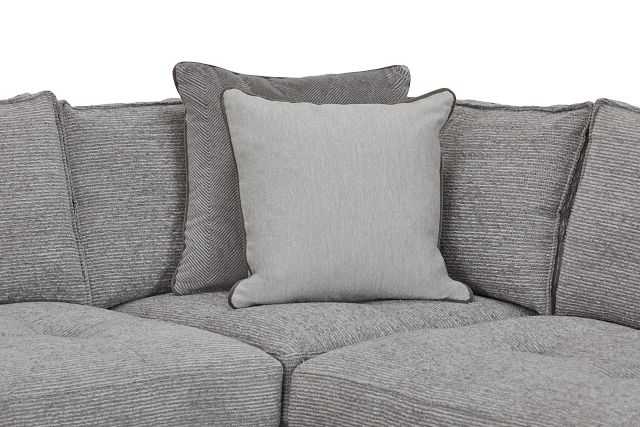 Nest Gray Fabric Small Two-arm Sectional (5)