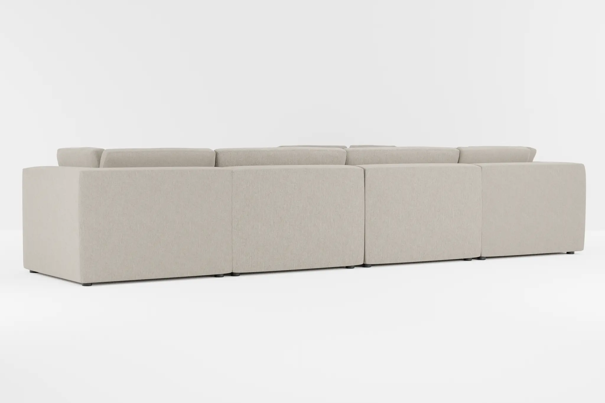 Destin Elevation Khaki Fabric 6-piece Modular Sectional Destin Elevation Khaki Fabric 6-piece Modular Sectional