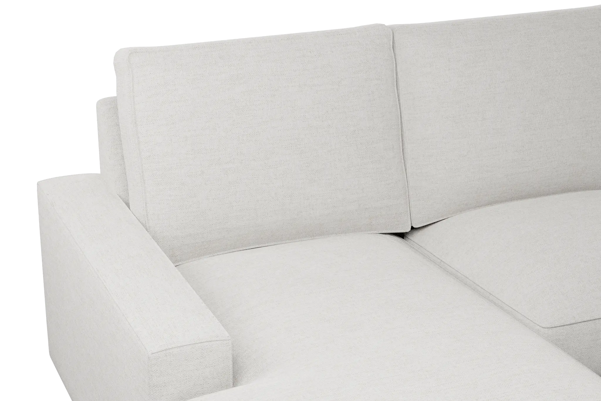 Edgewater Maguire Ivory Large Left Chaise Sectional Edgewater Maguire Ivory Large Left Chaise Sectional