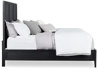Alden Black Wood Platform Bed