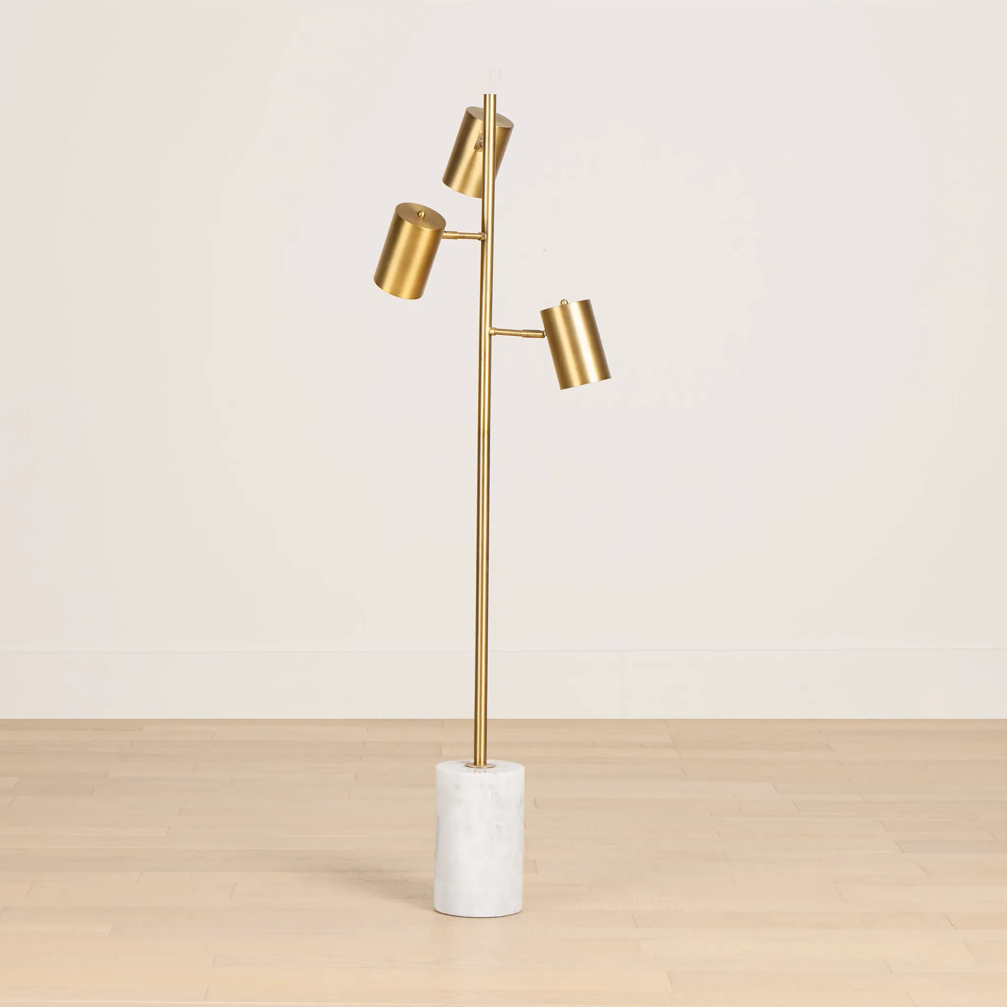 Khia Gold Floor Lamp