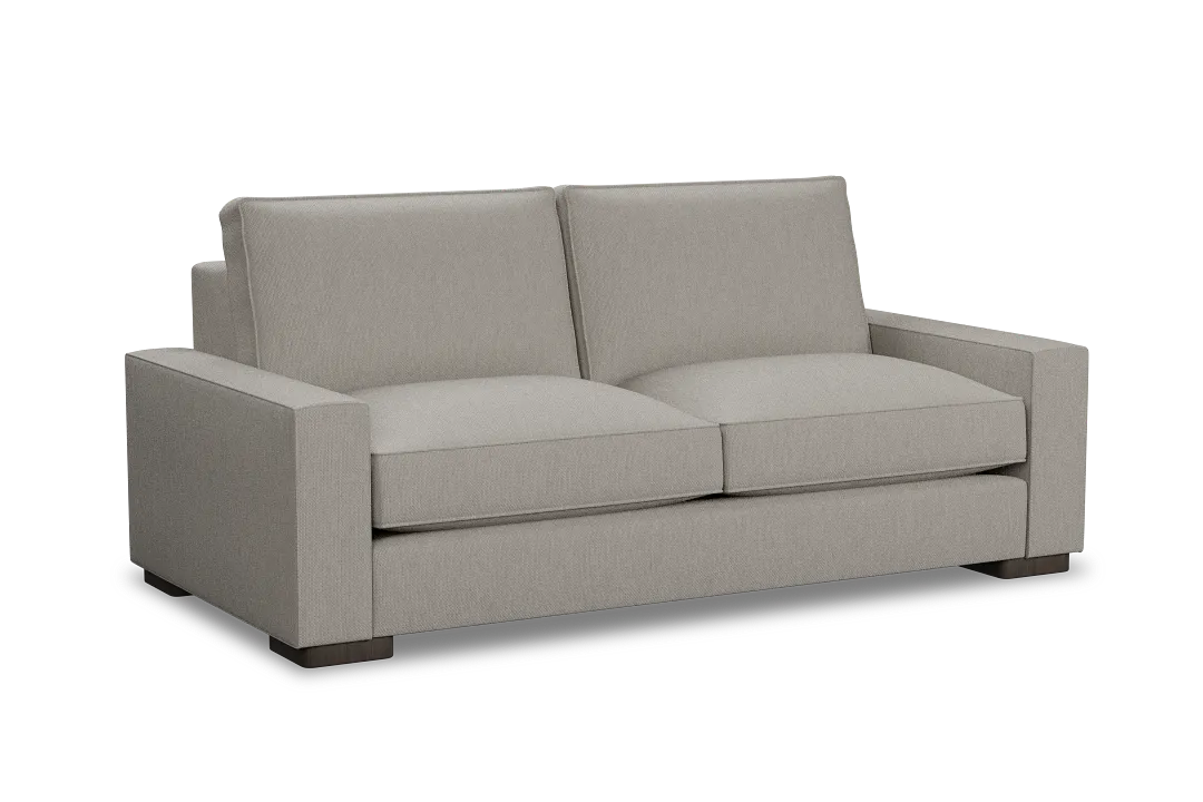 Edgewater Revenue Beige 84" Sofa W/ 2 Cushions