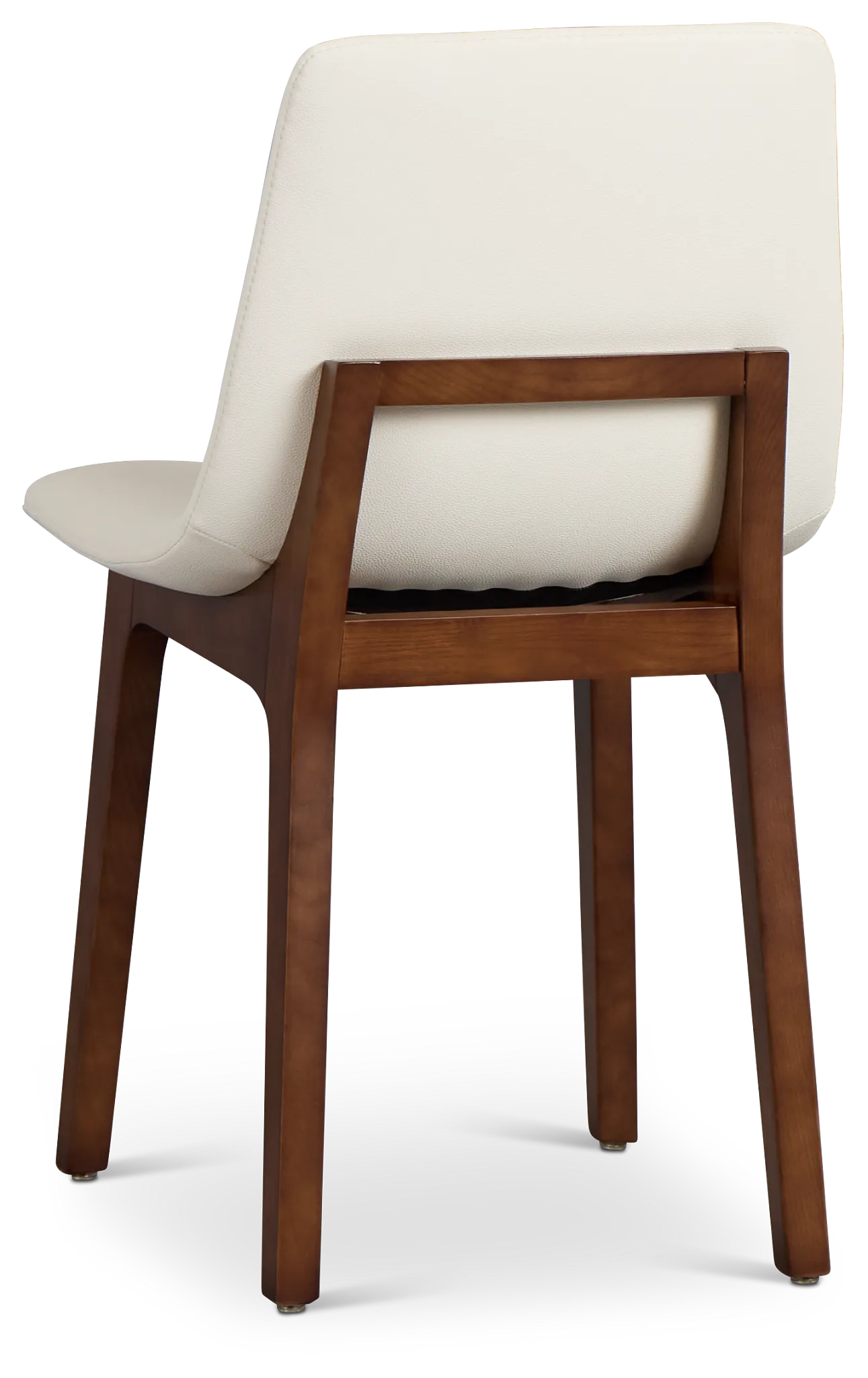 Hamilton White Micro Upholstered Side Chair