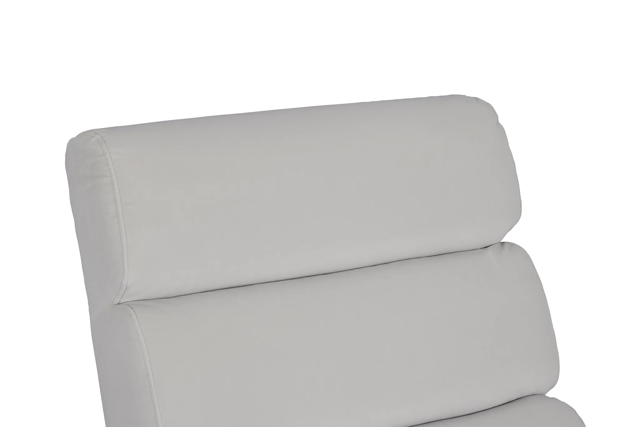 Emily White Velvet Accent Chair