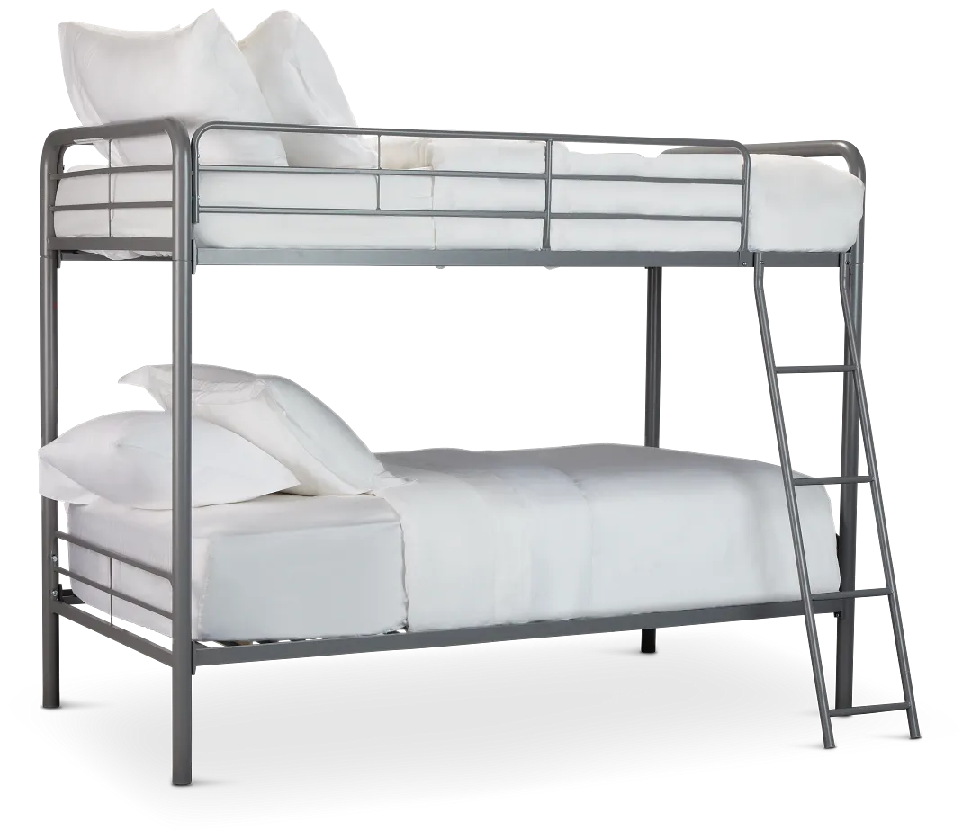 Rory Gray Metal Bunk Bed