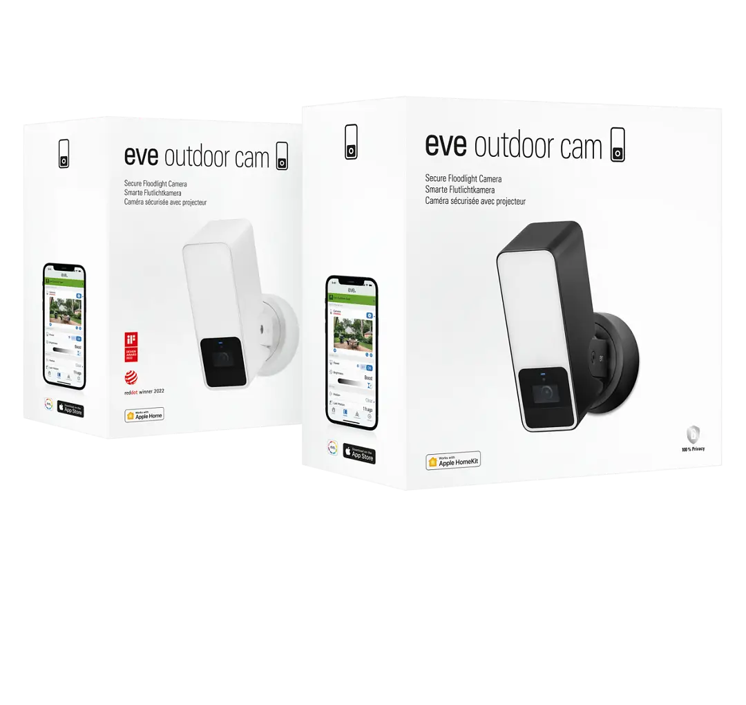 Eve Black Outdoor Security Cameras Eve Black Outdoor Security Cameras
