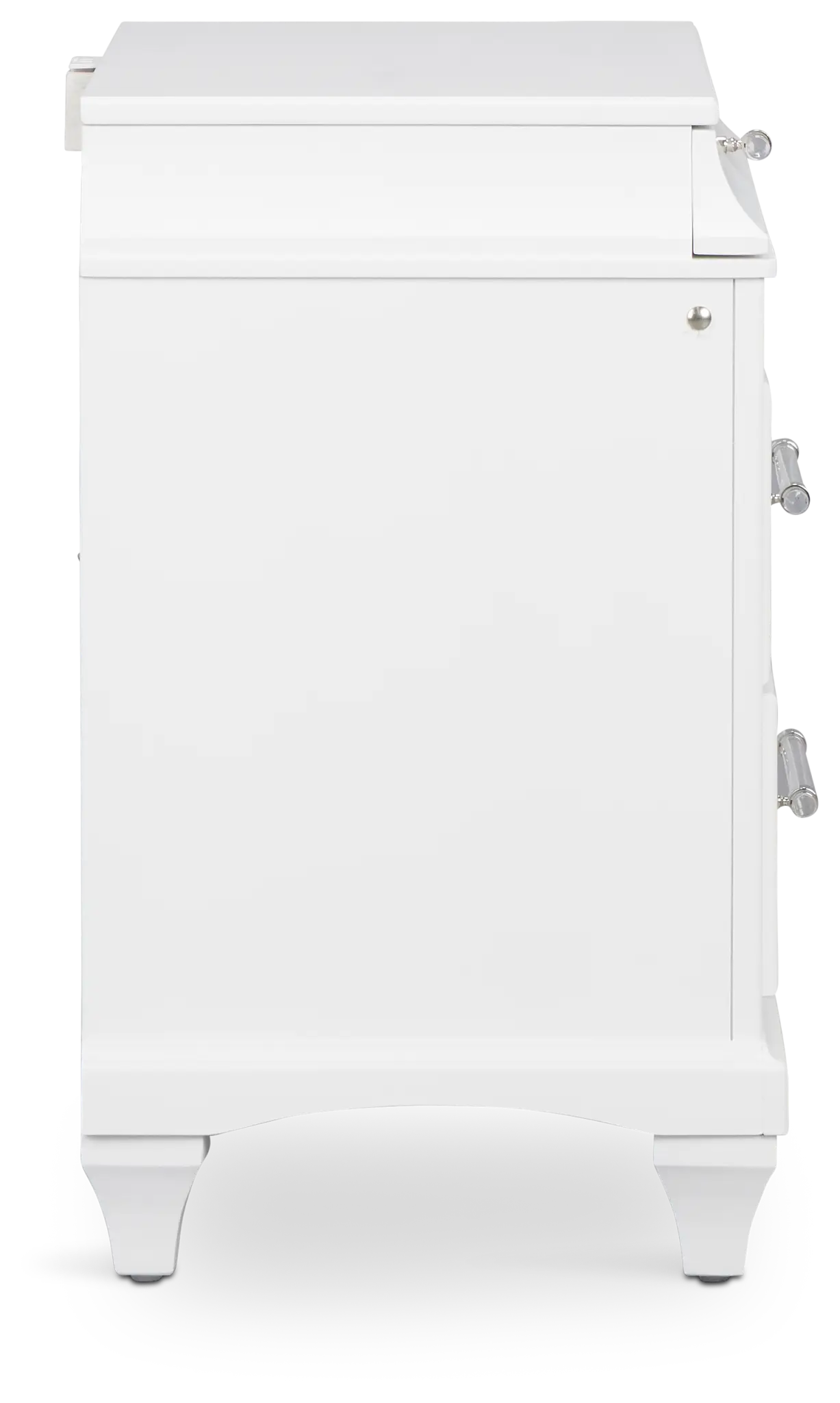 Milan White 2-drawer Nightstand Milan White 2-drawer Nightstand