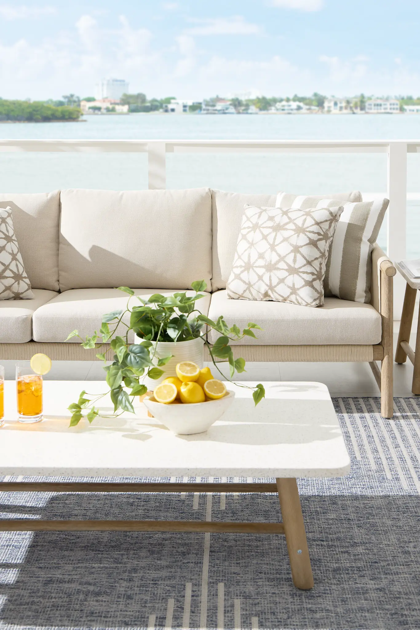 Azure Light Tone Sofa Azure Light Tone Sofa