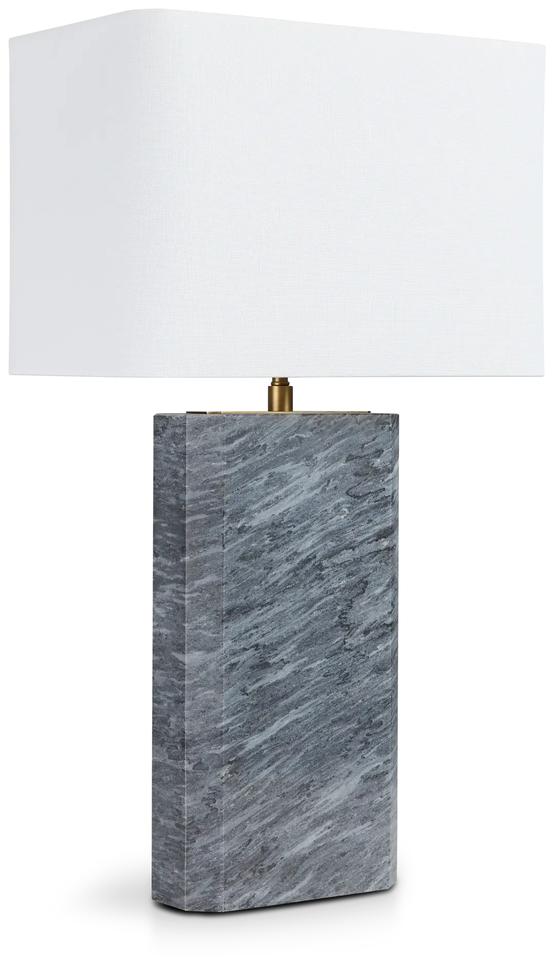 Meko Gray Marble Table Lamp Meko Gray Marble Table Lamp