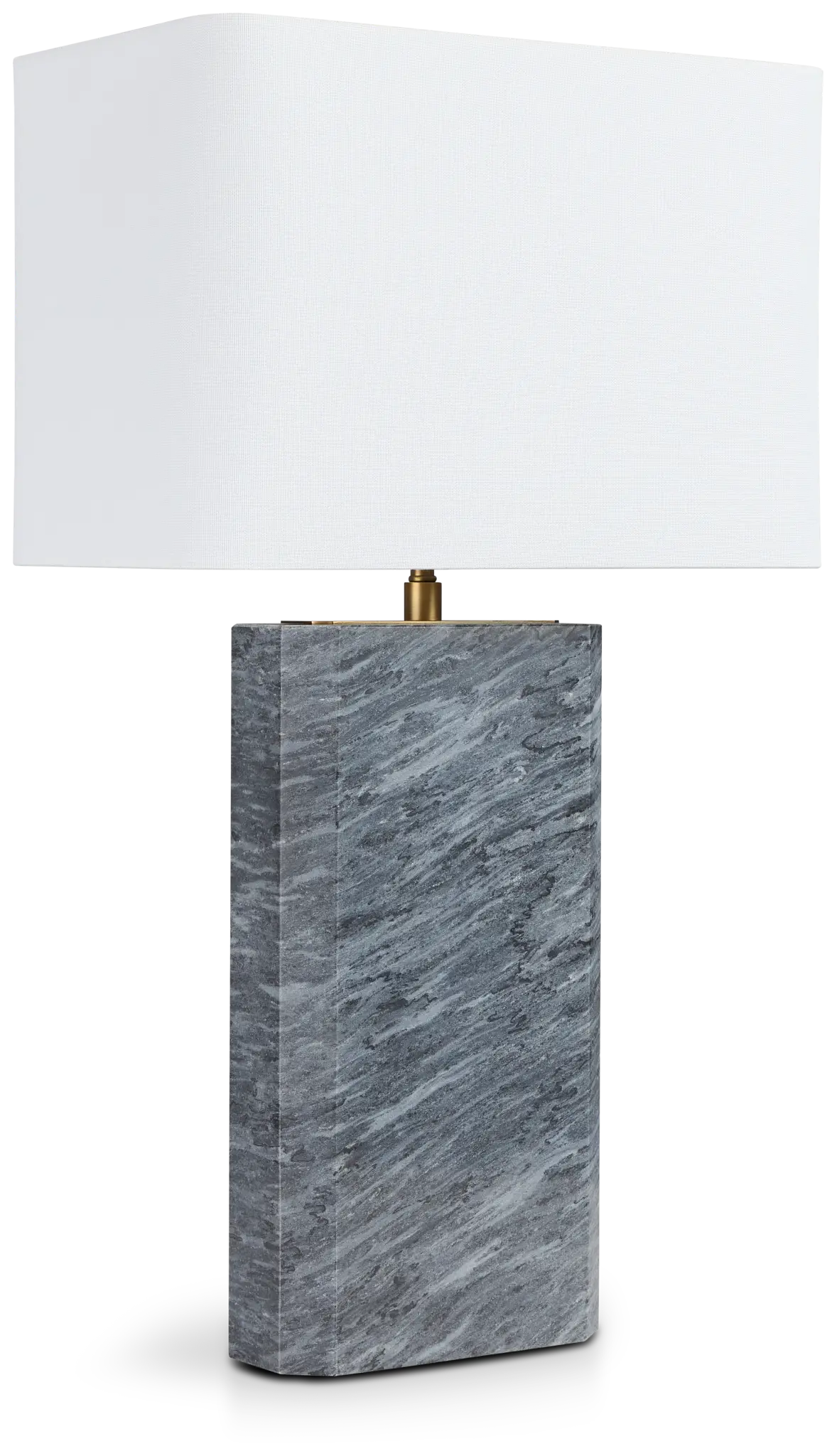 Meko Gray Marble Table Lamp Meko Gray Marble Table Lamp