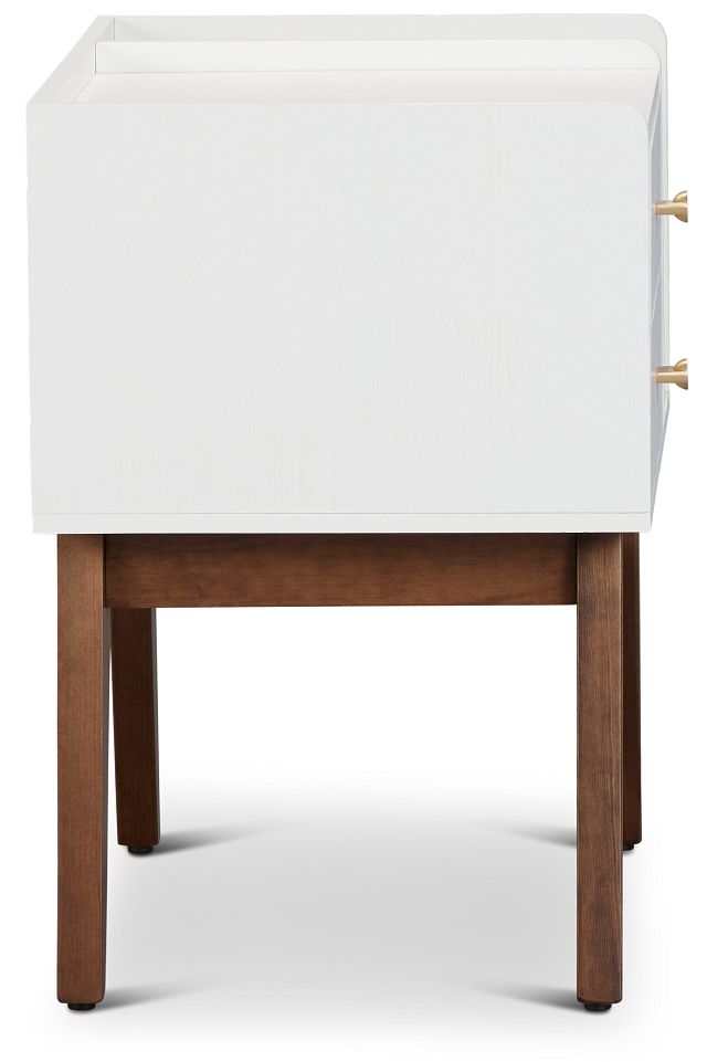 Ventura White Nightstand