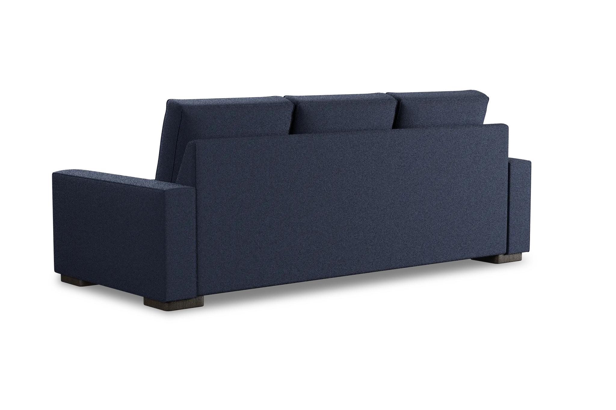 Edgewater Peyton Dark Blue 96" Sofa W/ 3 Cushions
